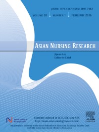 Image of ASIAN NURSING RESEARCH