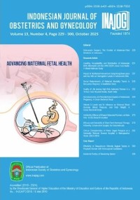 Image of INAJOG (Indonesia Journal Of Obstetrics and Gynecology)