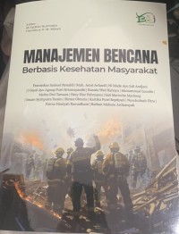 Image of Manajemen bencana berbasis kesehatan masyarakat