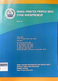 Image of Modul Praktek Profesi Ners Stase Nursepreneur Kelas A