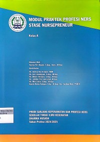 Image of Modul Praktek Profesi Ners Stase Nurspreneur