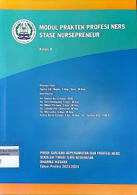 Image of Modul Praktek Profesi Ners Stase Nurspreneur