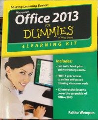 Office 2013 for Dummies : A Wilet Brand